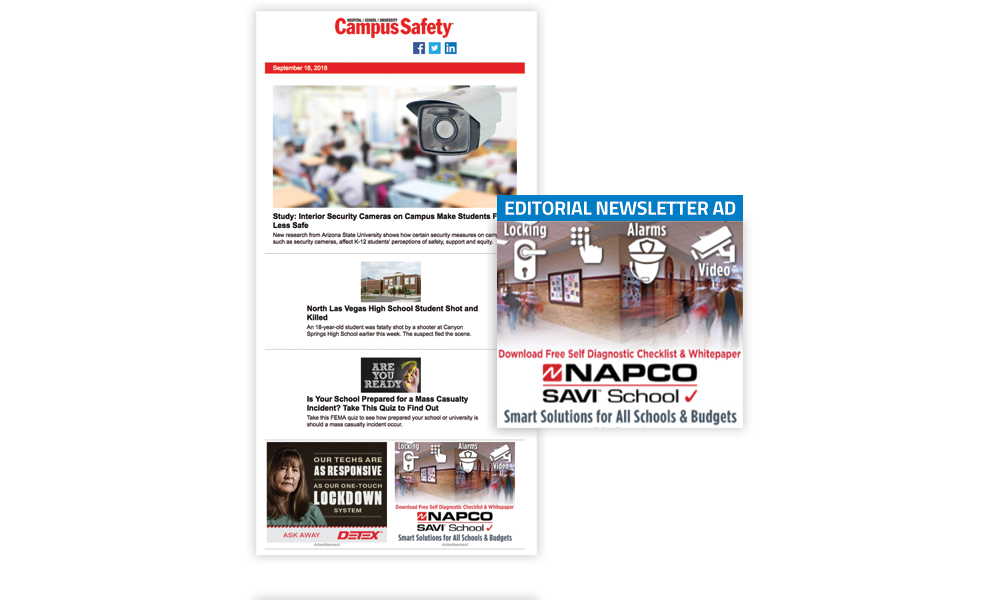 Campus Safety Newsletter - Editorial